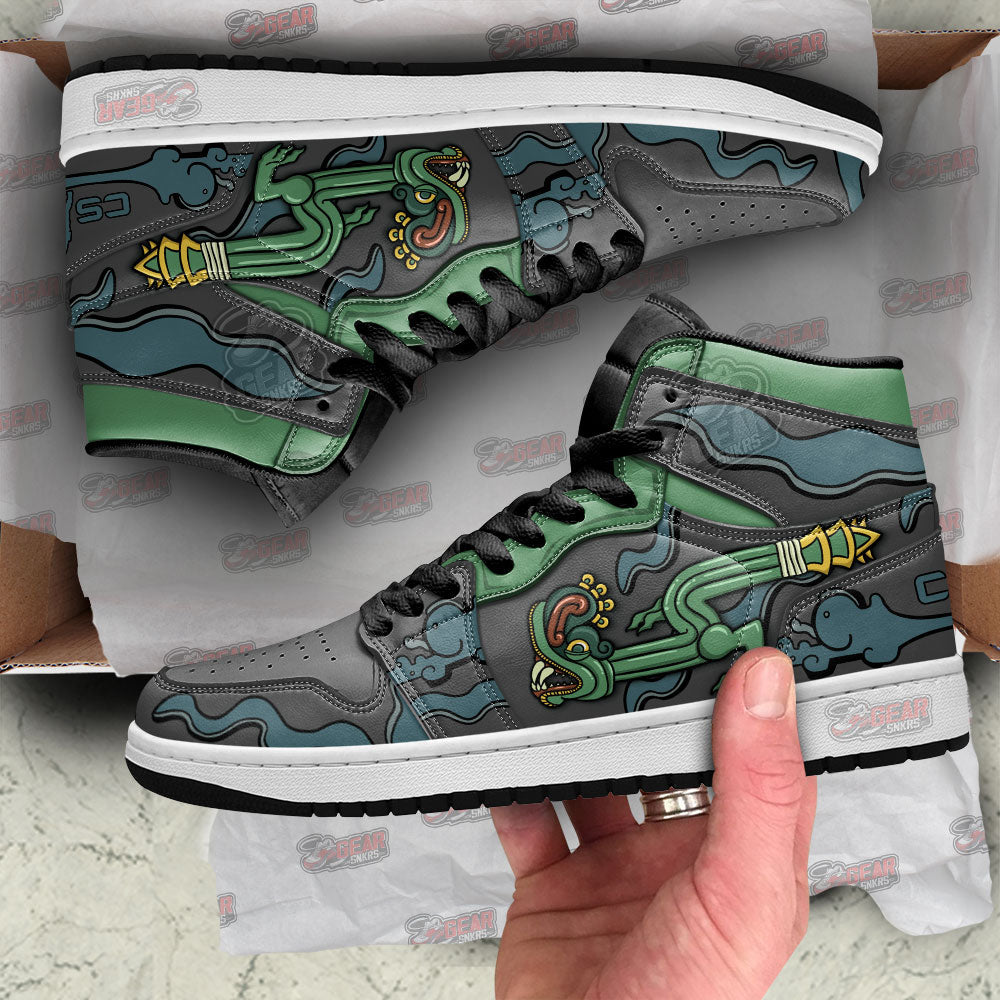 Fire Serpent Counter-Strike Skins JD Sneakers Shoes For Fans, Air Jordan Hightop