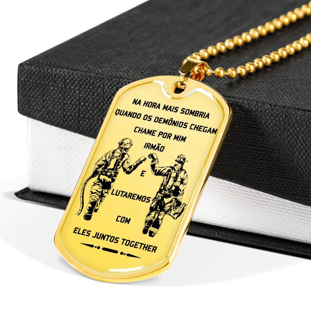 Firefighter – Call On Me Brother 2 – Portugal – Military Ball Chain