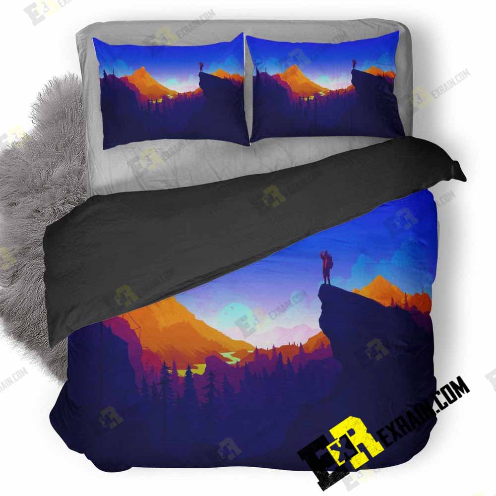 Firewatch 17 3D Customized Duvet Cover Bedding Set