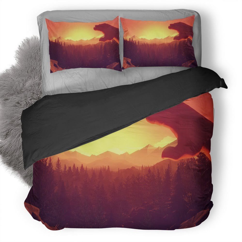 Firewatch 3D Customized Duvet Cover Bedding Set