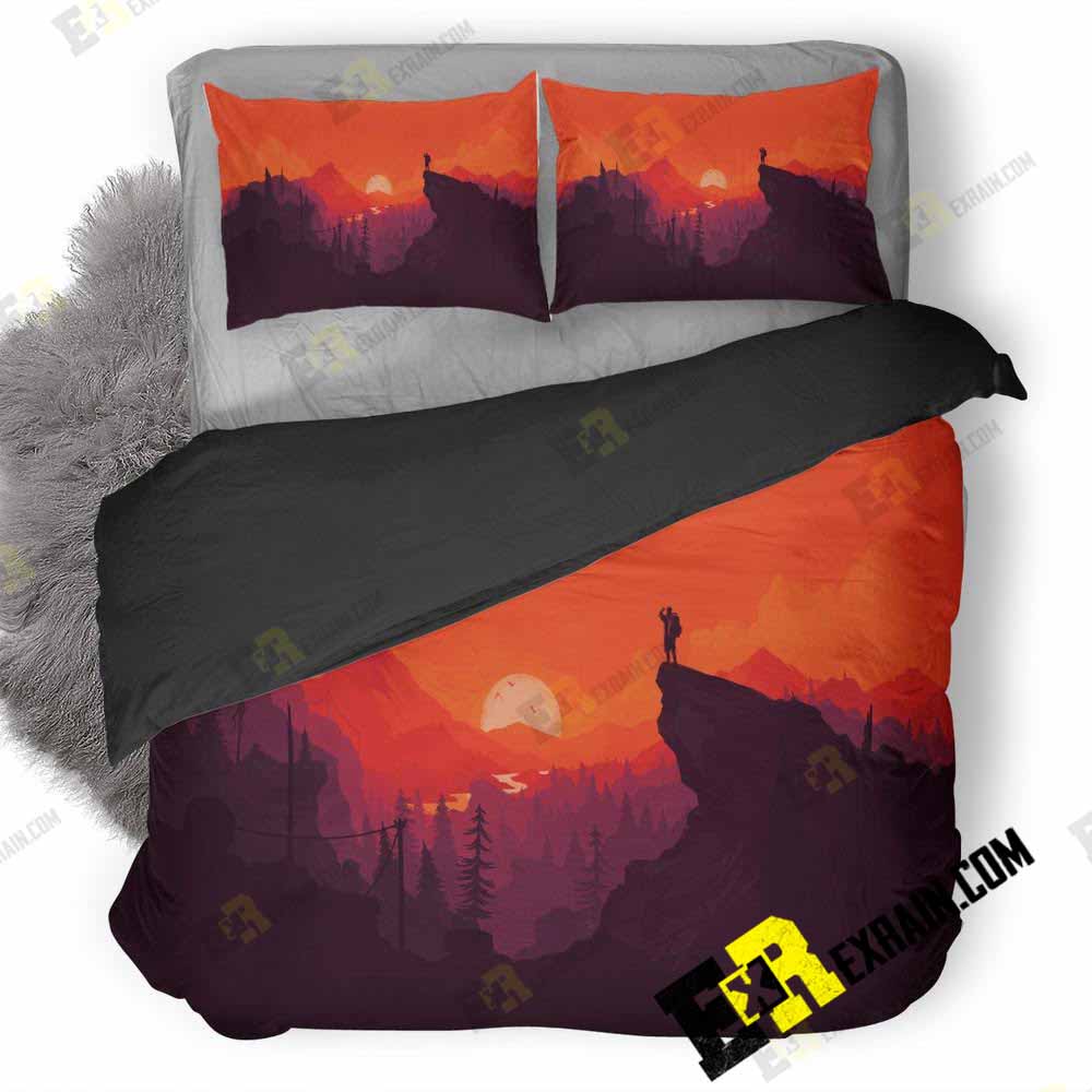 Firewatch Digital Art A3 3D Customized Duvet Cover Bedding Set