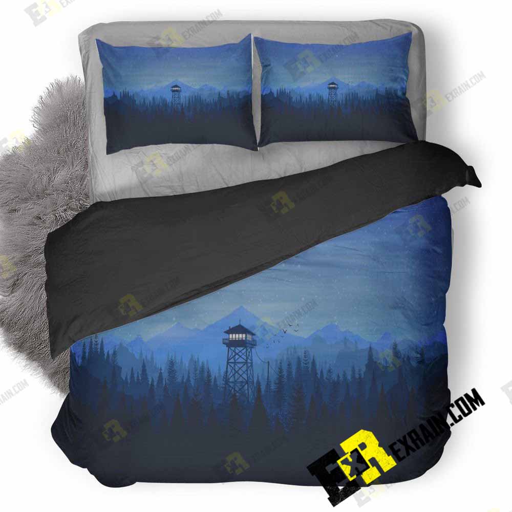 Firewatch Sd 3D Customized Duvet Cover Bedding Set