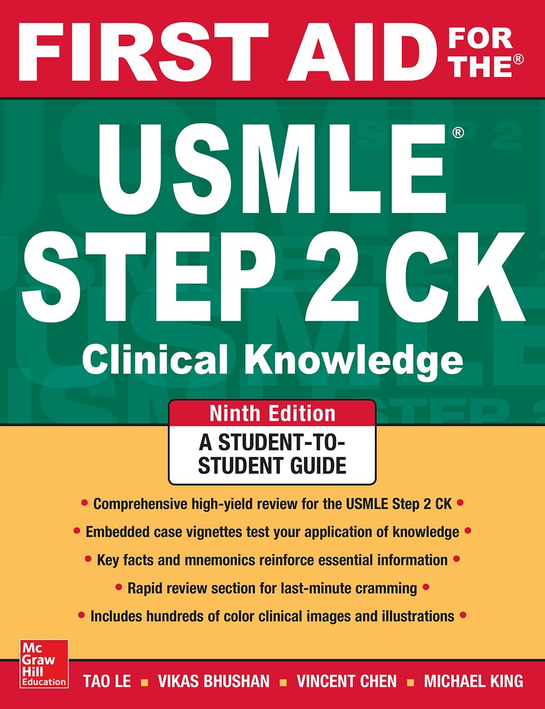 First Aid for the USMLE Step 2 CK, Ninth Edition (First Aid USMLE) (PDF/EPUB Version)