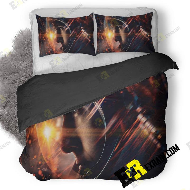 First Man 8K 2D 3D Customized Duvet Cover Bedding Set