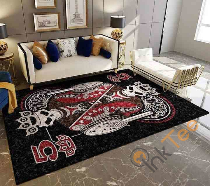 Five Finger Death Punch Area Rectangle Rug