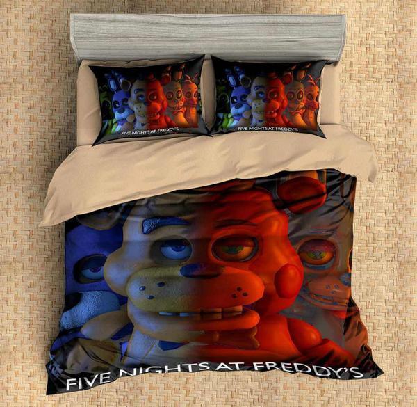 Five Nights At Freddy’S 3D Customized Duvet Cover Bedding Set