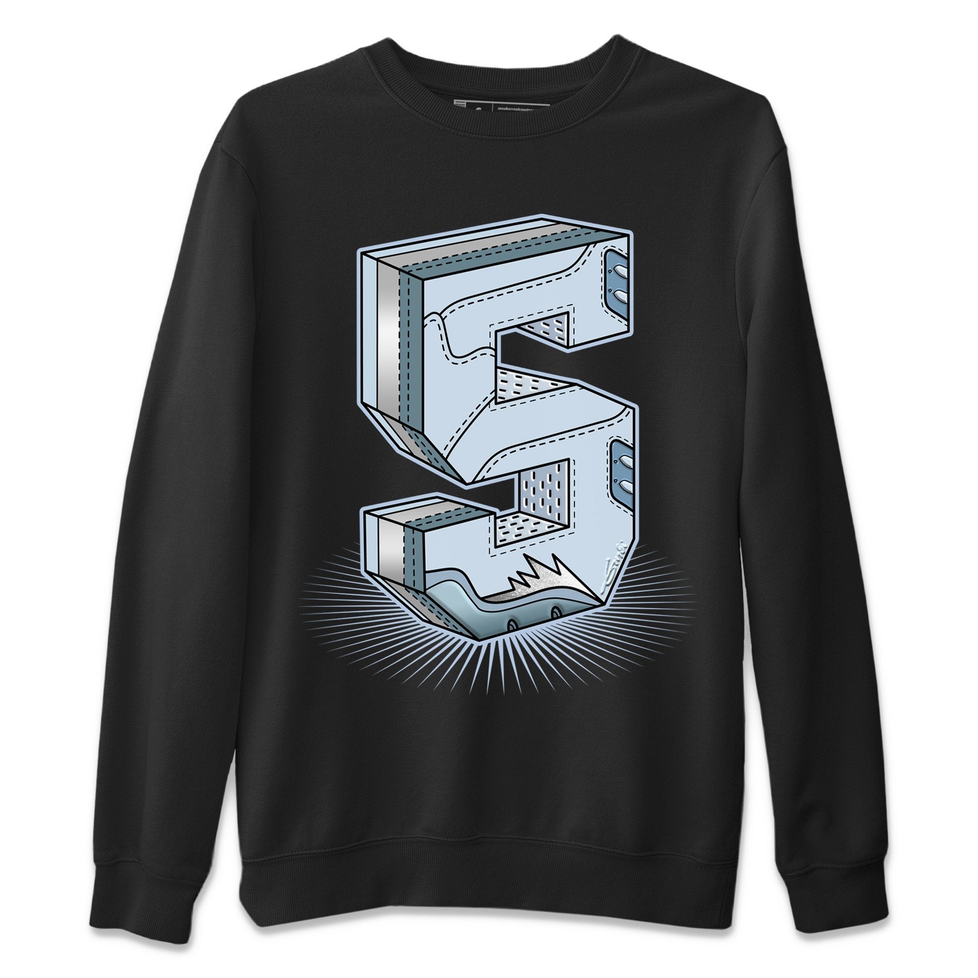 Five Statue Unisex Sweater – Air Jordan 5 Blue Bird, Sneakers Matching Sweater