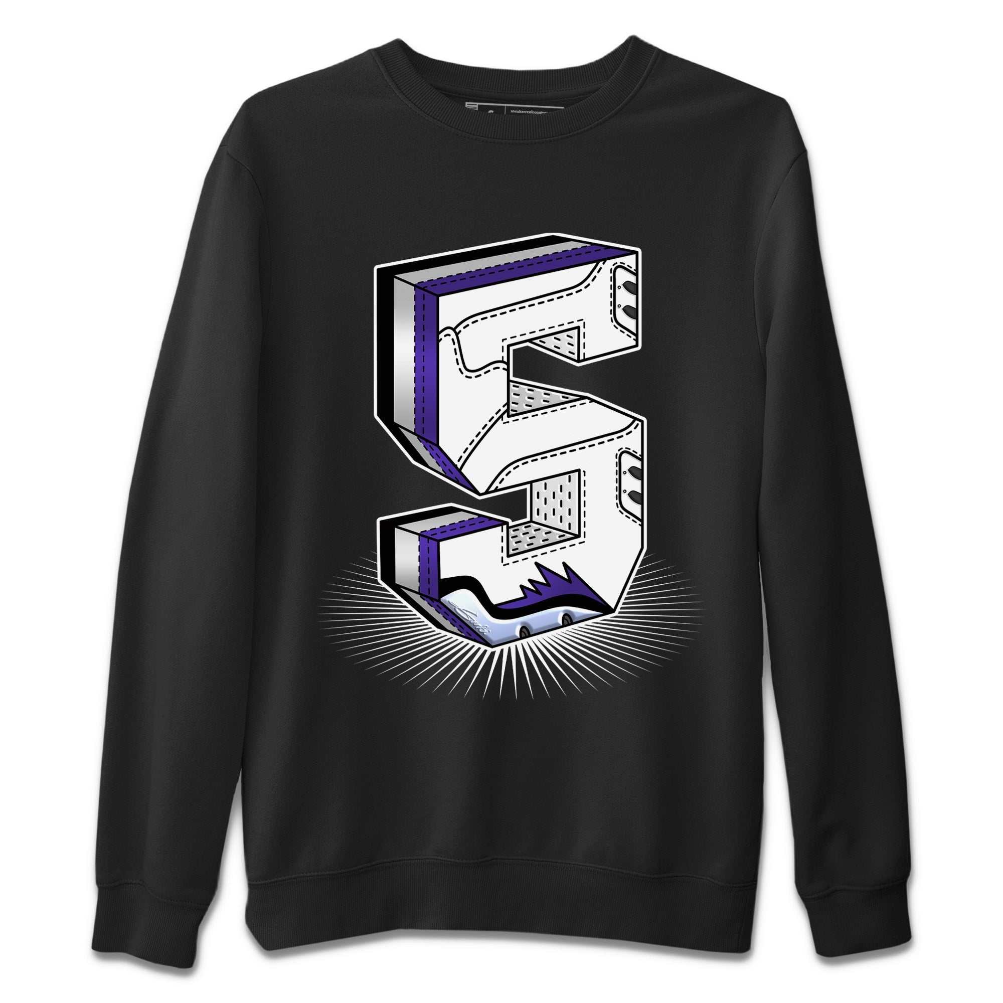 Five Statue Unisex Sweater – Air Jordan 5 Concord, Sneakers Matching Sweater
