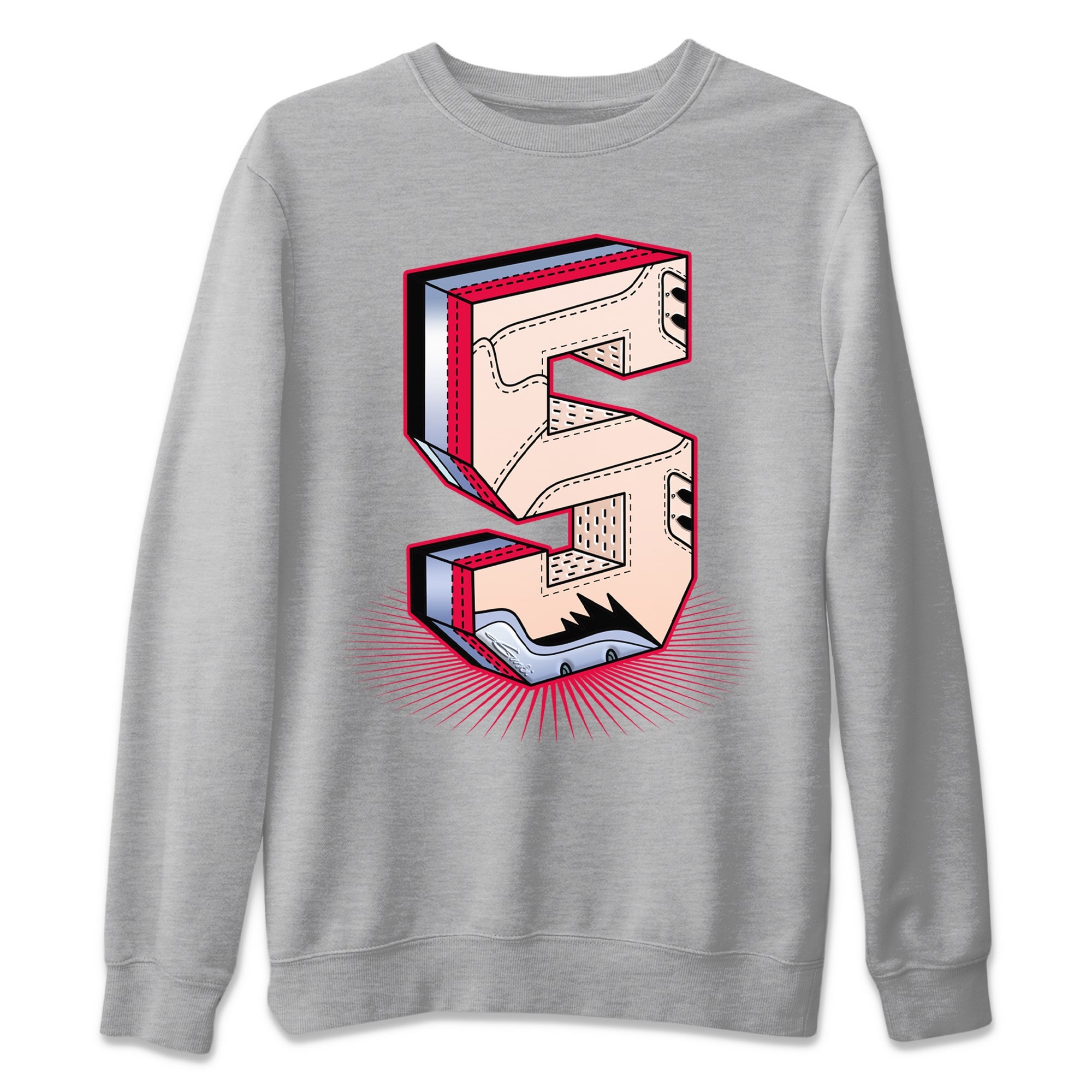 Five Statue Unisex Sweater – Air Jordan 5 Girls That Hoop, Sneakers Matching Sweater