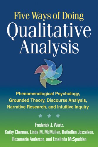 Five Ways of Doing Qualitative Analysis: Phenomenological Psychology, Grounded Theory, Discourse Analysis, Narrative Research, and Intuitive (PDF/EPUB Version)