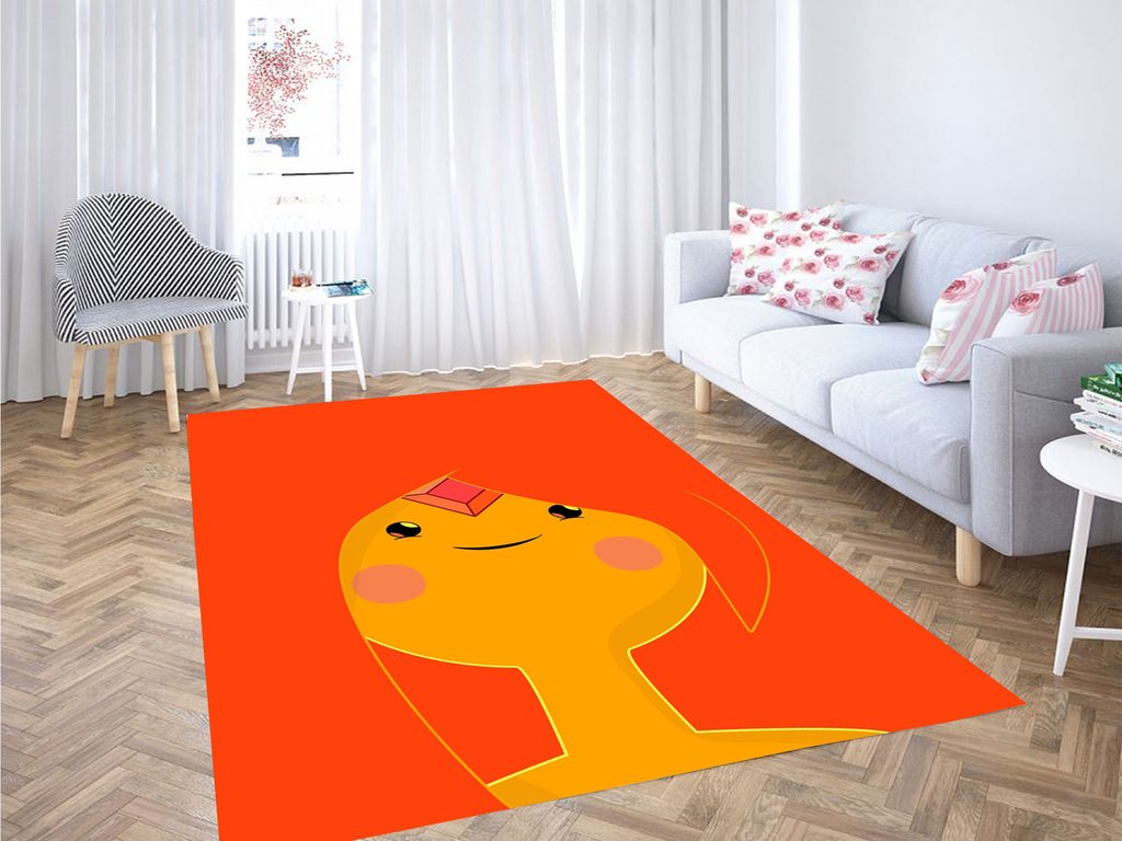 Flame Princess Adventure Time Living Room Modern Carpet Rectangle Rug