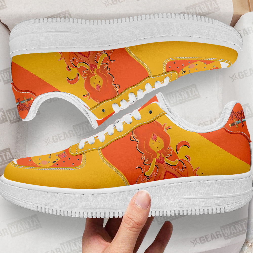 Flame Princess Phoebe Air Sneakers Custom Adventure Time Shoes