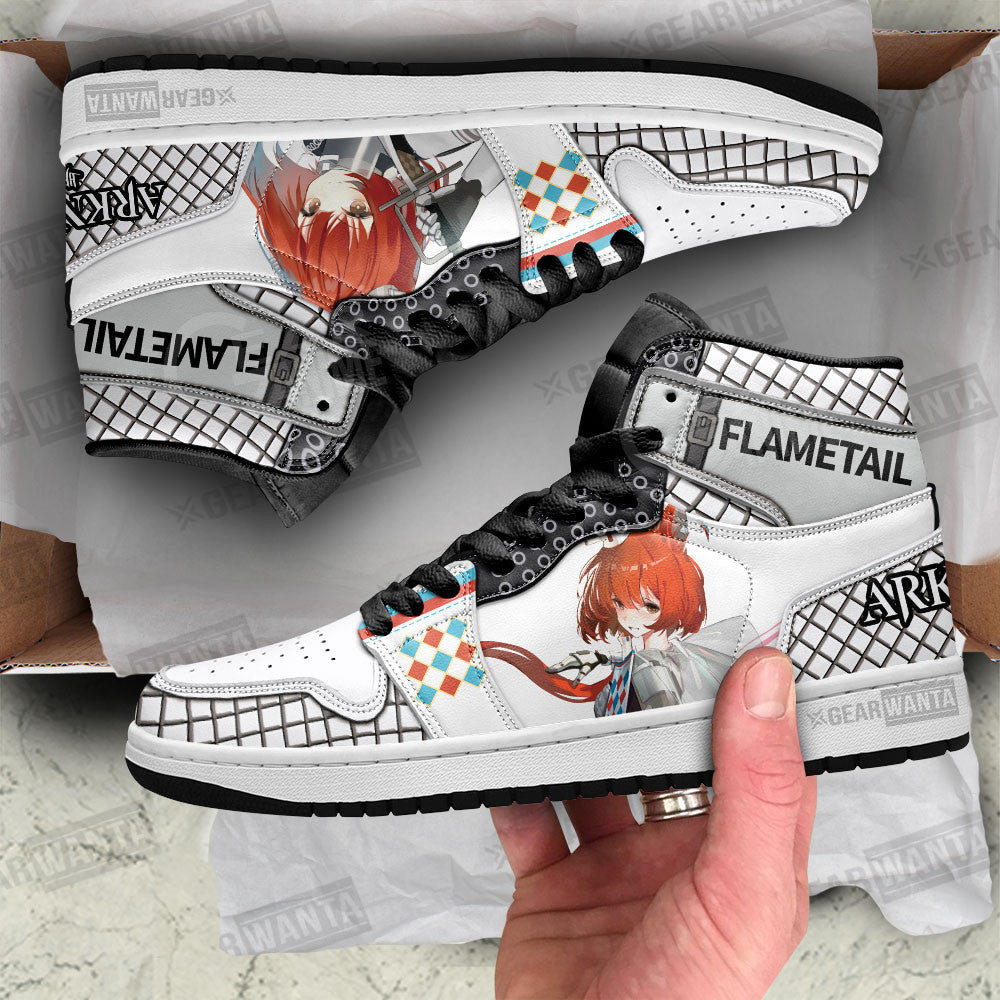 Flametail Arknights J1 Shoes For Fans Sneakers, Air Jordan Hightop