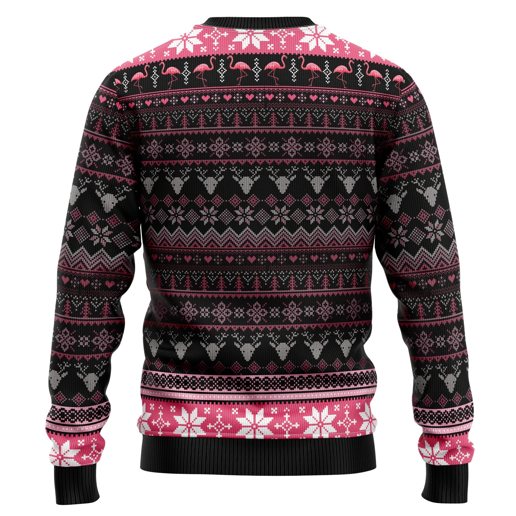 Flamingo Naughty List Sweater Christmas Unisex – Flamingo Holiday Sweater