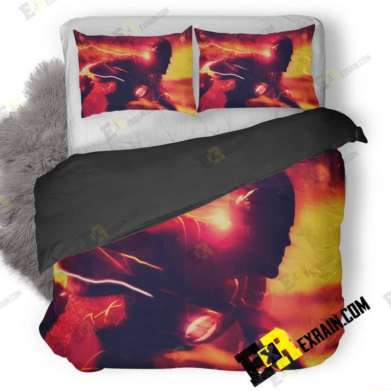 Flash Dc Comics Artwork 20 3D Customized Duvet Cover Bedding Set