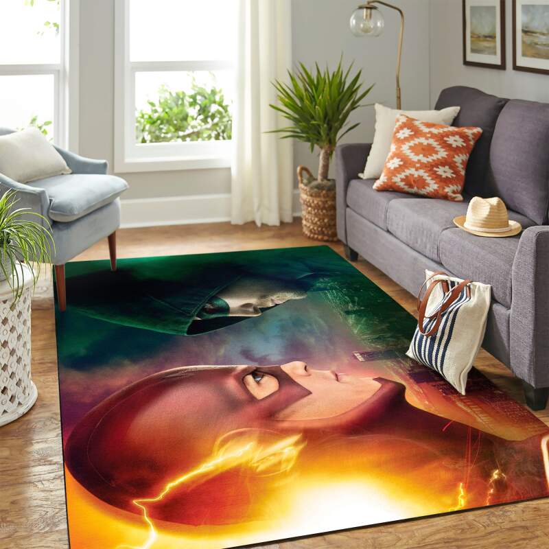 Flash Vs Arrow Carpet Floor Area Rectangle Rug