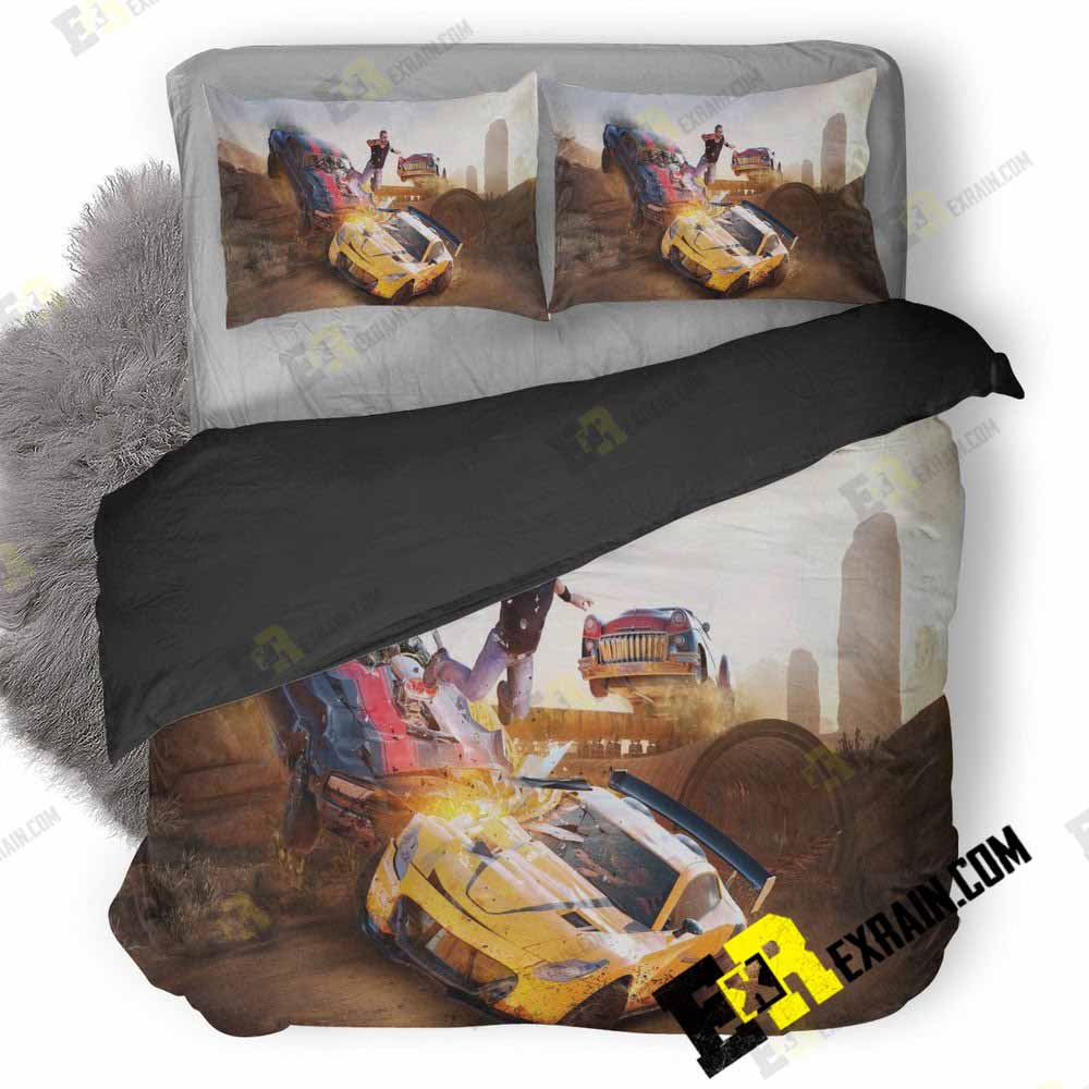 Flatout Total Insanity Artwork Pic 3D Customized Duvet Cover Bedding Set