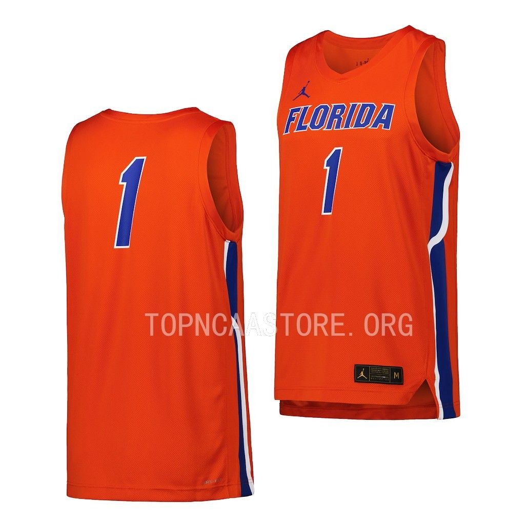 Florida Gators #1 Orange Jersey
