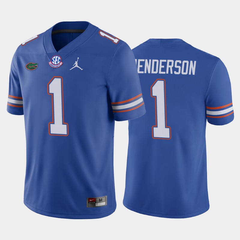 Florida Gators CJ Henderson Blue Home Game Jersey College