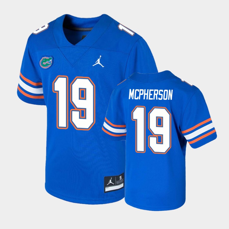 Florida Gators Evan McPherson Royal Game College Jersey
