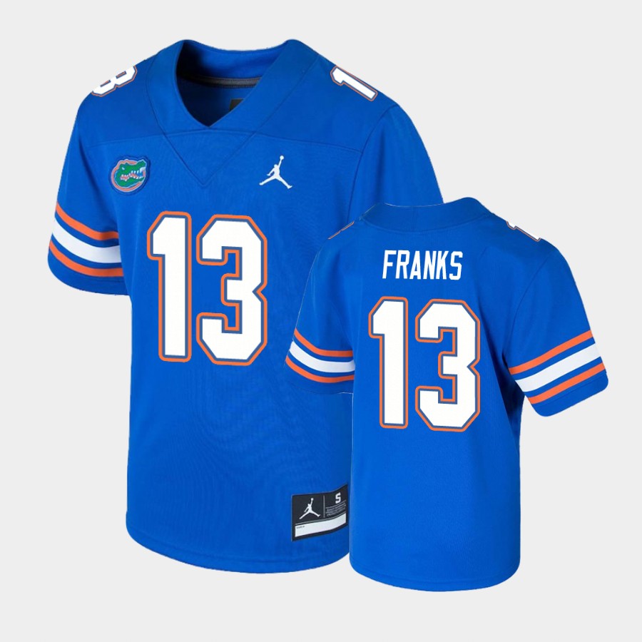 Florida Gators Feleipe Franks Royal Game College Jersey