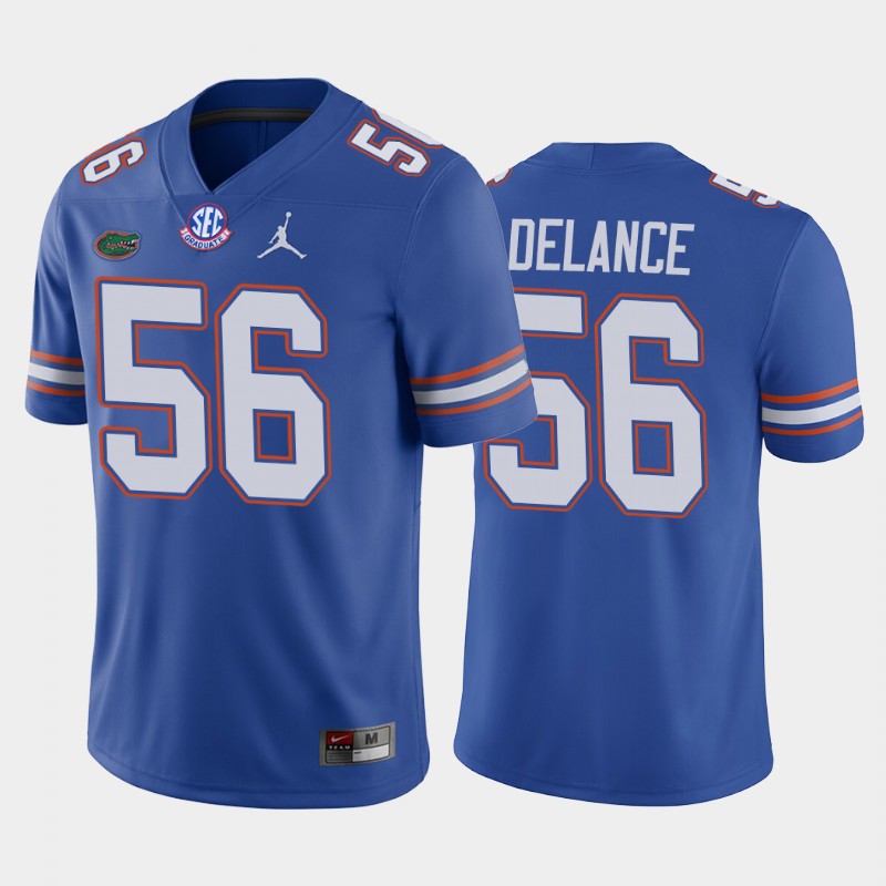 Florida Gators Jean Delance Blue Home Game Jersey College