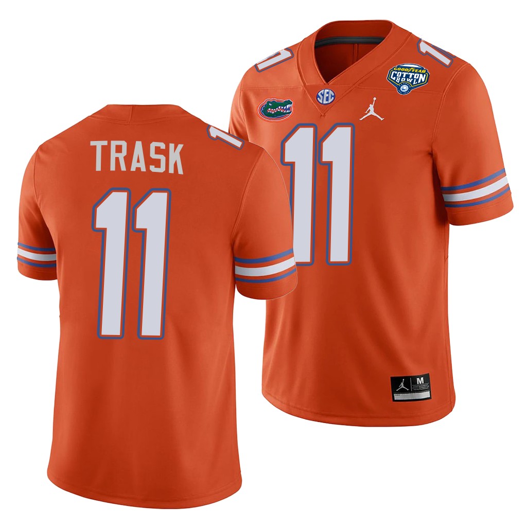 Florida Gators Kyle Trask 2020 Cotton Bowl Classic Orange College Jersey