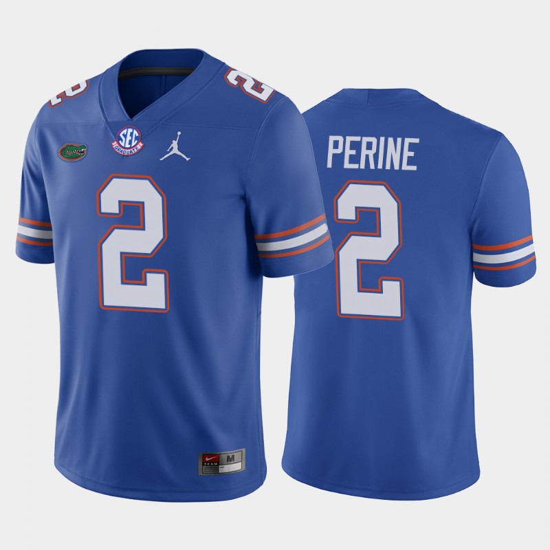 Florida Gators Lamical Perine Blue Home Game Jersey College