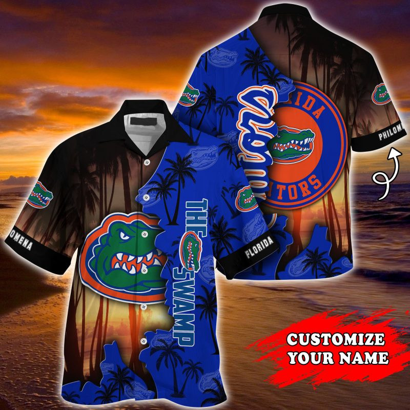 Florida Gators NCAA Customized Summer Hawaiian Shirt