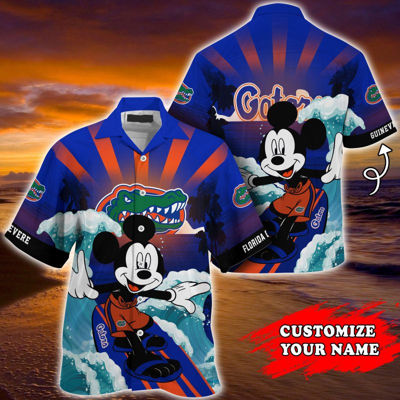 Florida Gators NCAA Summer Customized Hawaiian Shirt