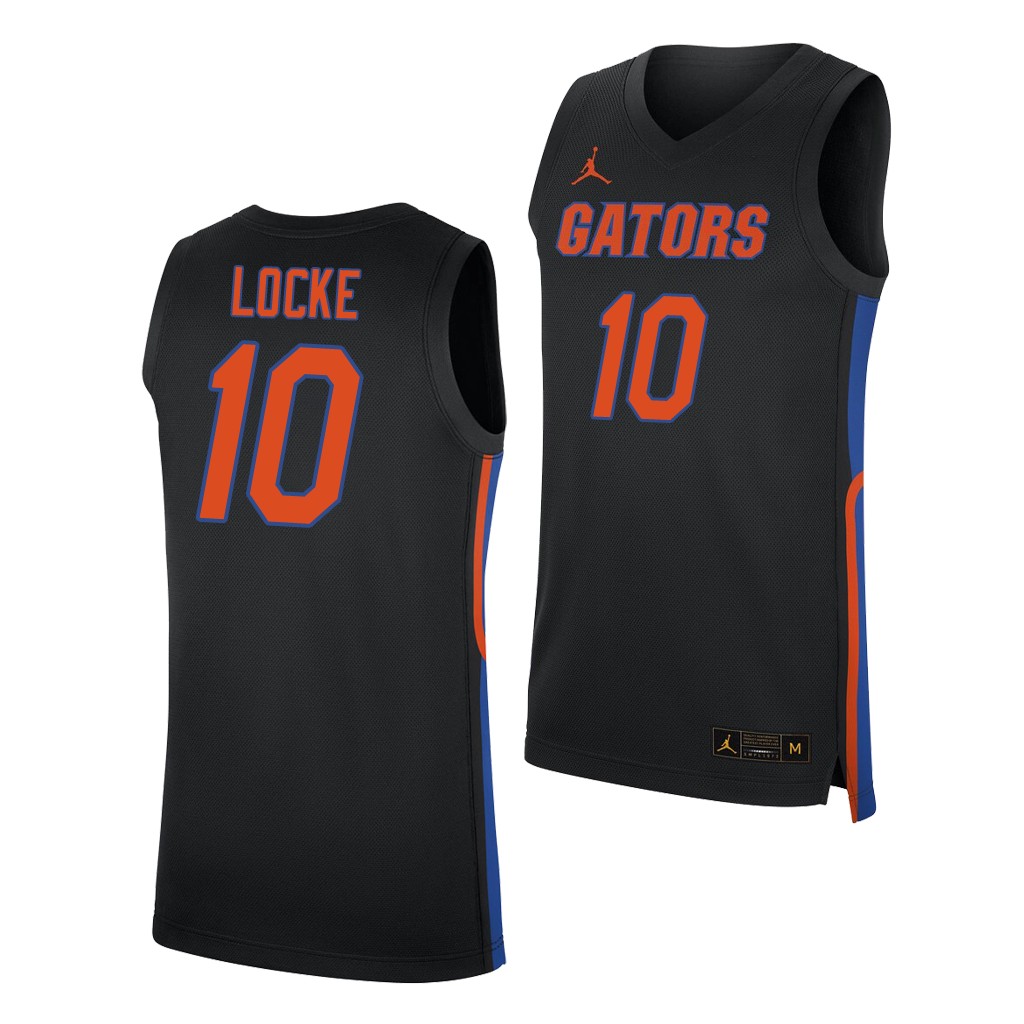 Florida Gators Noah Locke Black 2019-20 Men's College Jersey