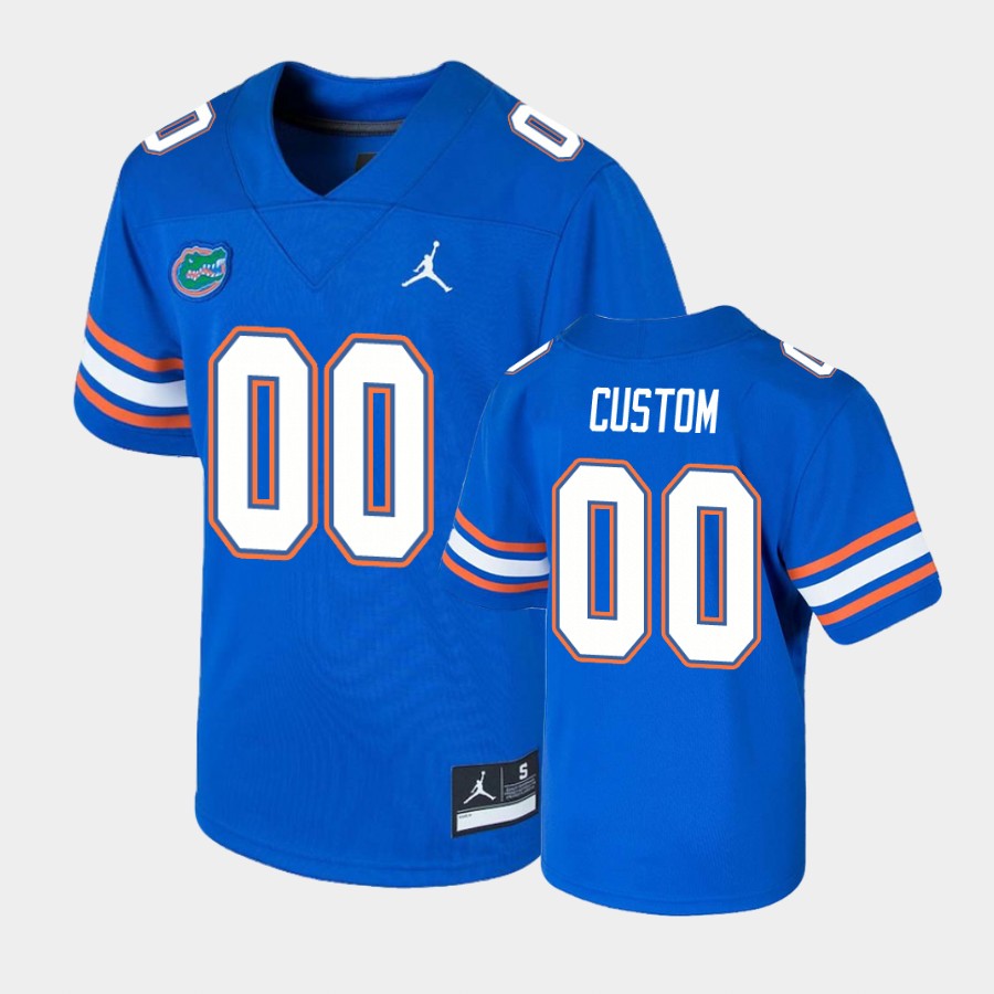 Florida Gators Royal Game Jordan Brand Custom Jersey