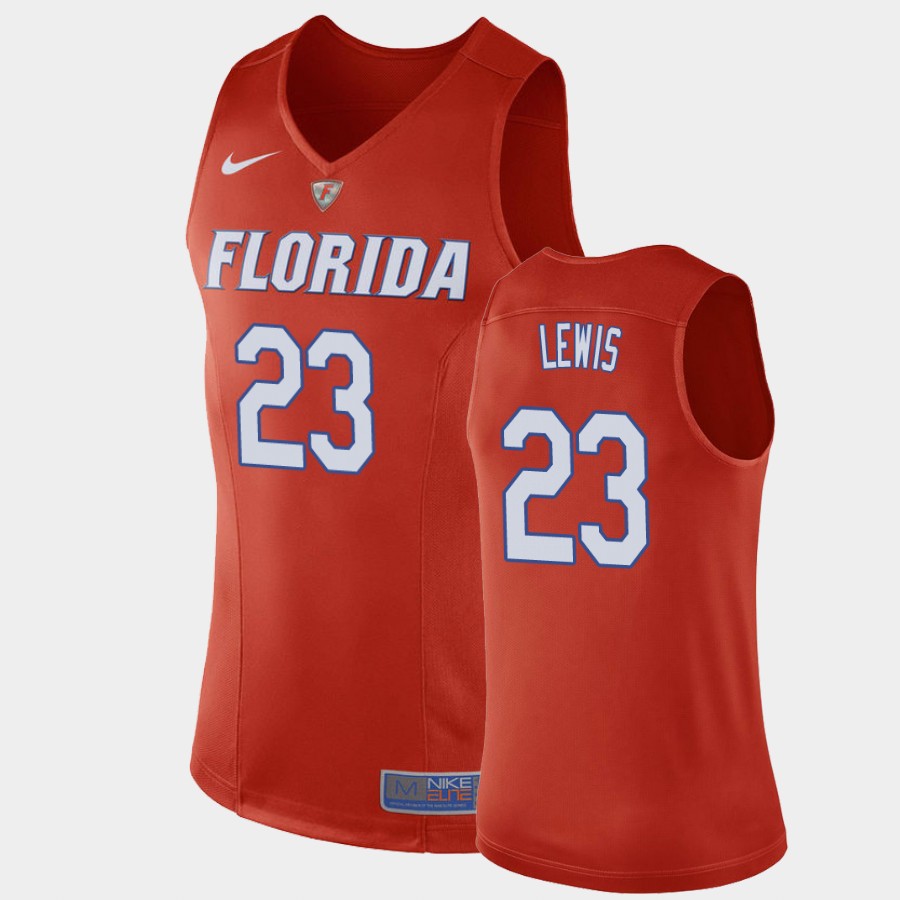Florida Gators Scottie Lewis Orange College Jersey