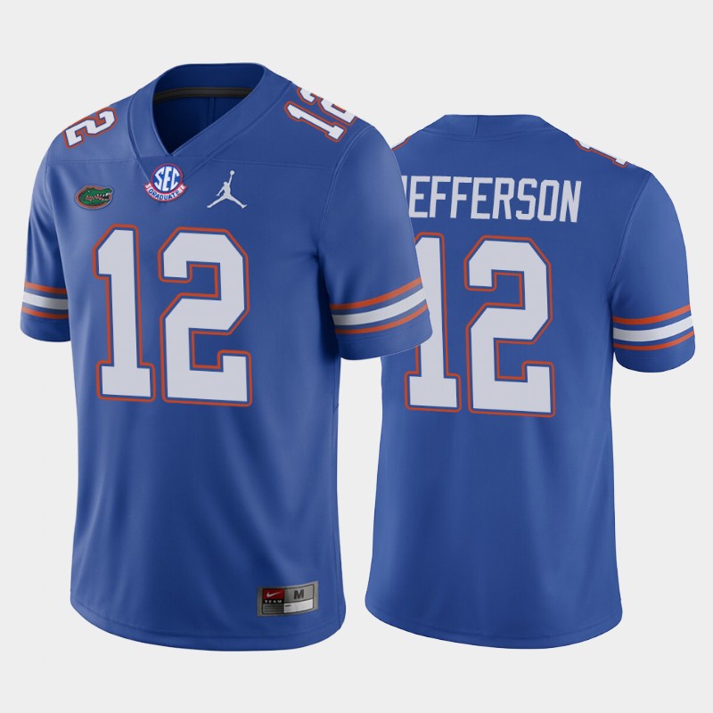 Florida Gators Van Jefferson Blue Home Game Jersey College