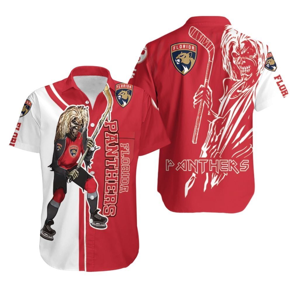 Florida Panthers And Zombie For Fan Hawaiian Shirt