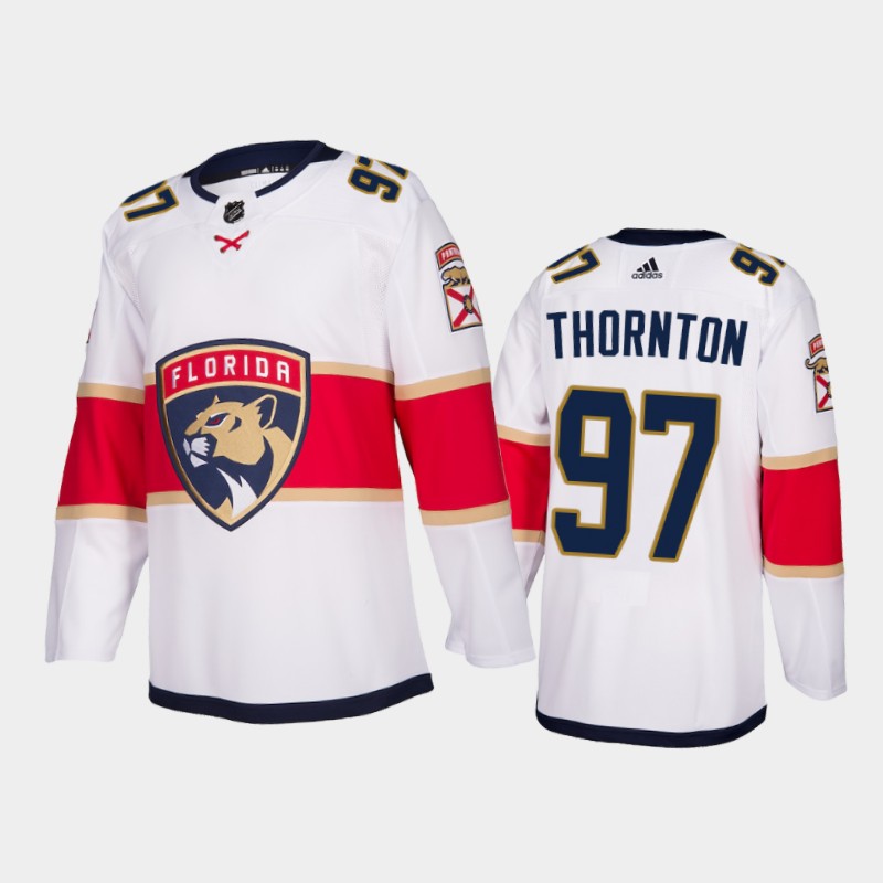 Florida Panthers Joe Thornton #97 White Jumbo Joe Jersey