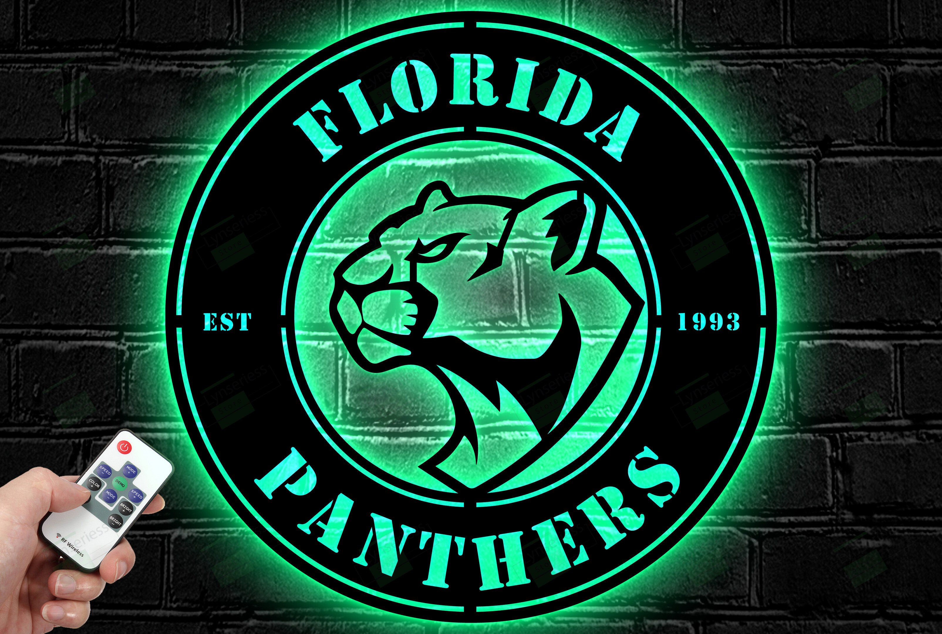 Florida Panthers Metal Sign – Led Light Sign NHL