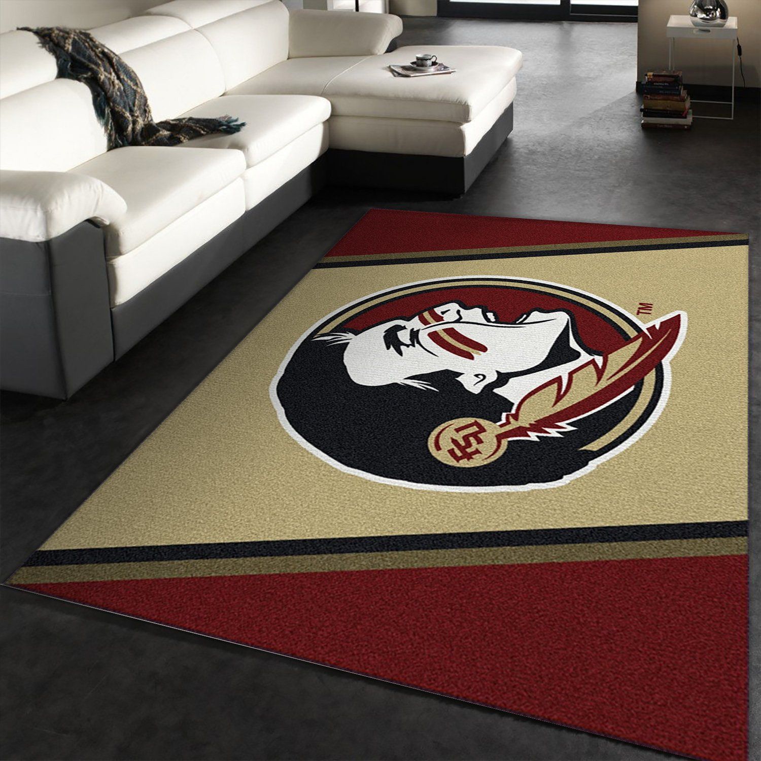 Florida State Rectangle Rug Team Logo – Custom Size And Printing
