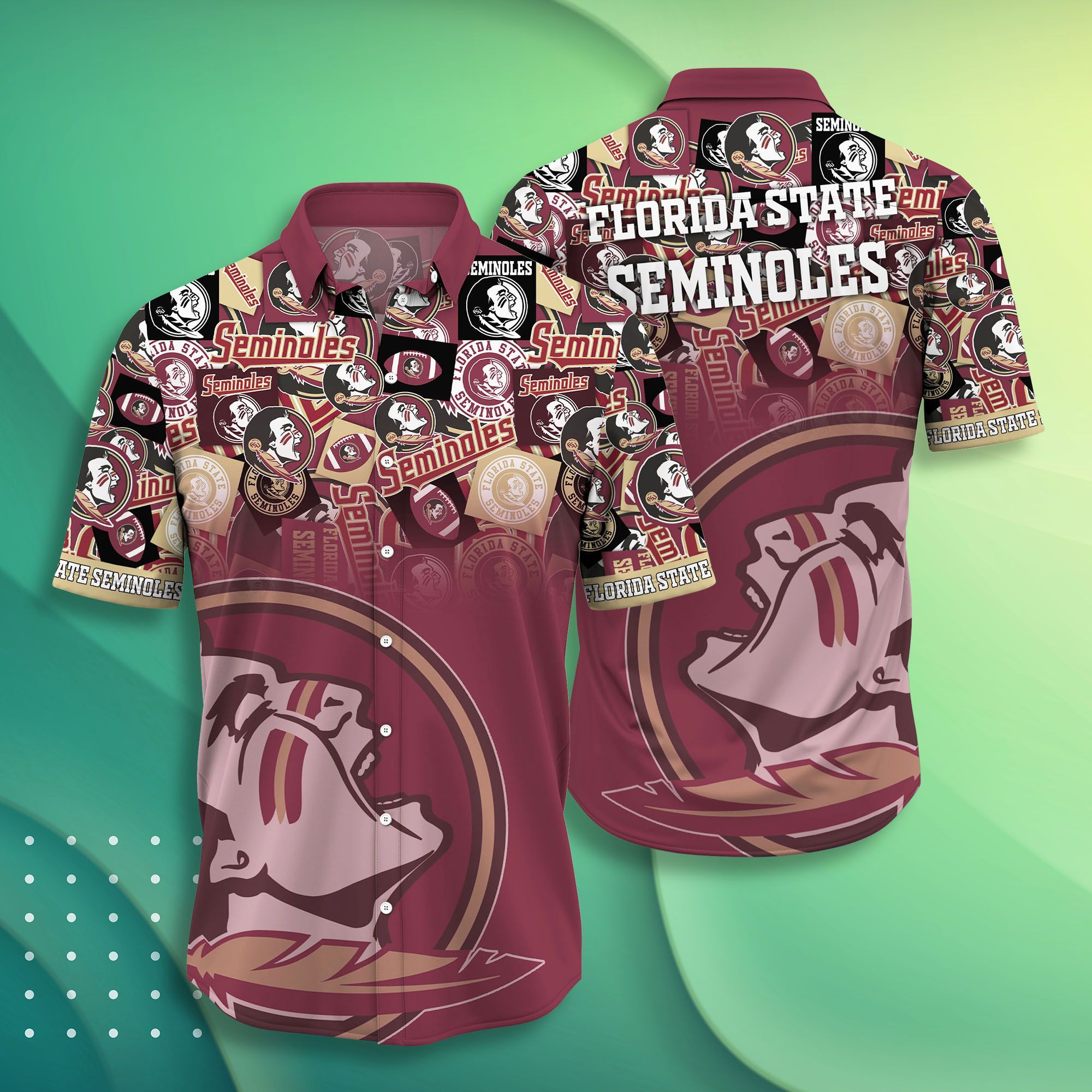 Florida State Seminoles NCAA -Hawaii Shirt Style Hot Trending Summer-Hawaiian NACC