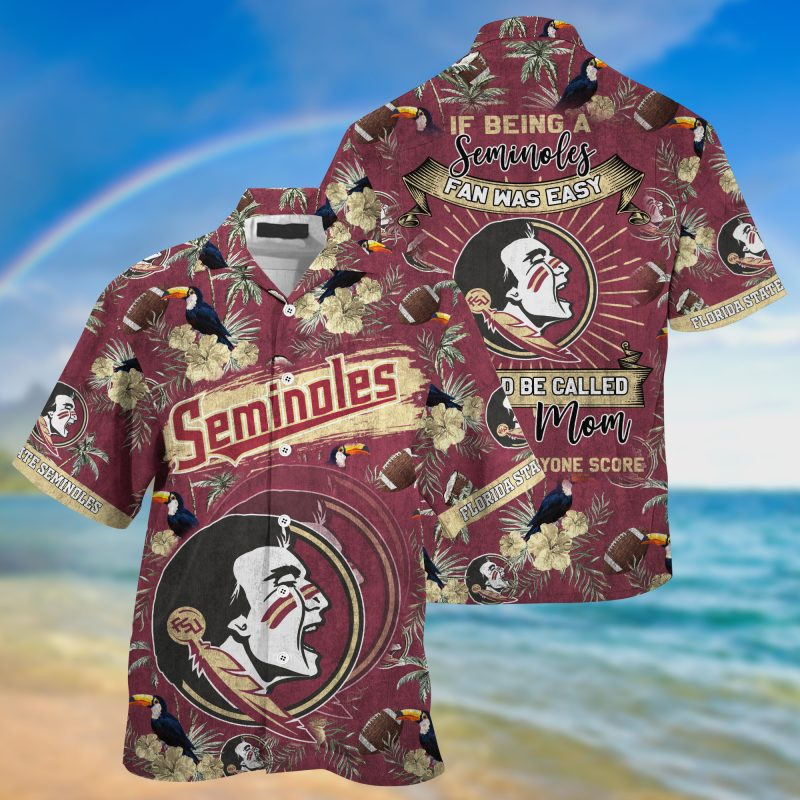 Florida State Seminoles NCAA Summer – Hawaii Shirt For This Season – Gift For Sport Lovers Sporty Mom Lets Everyone Score