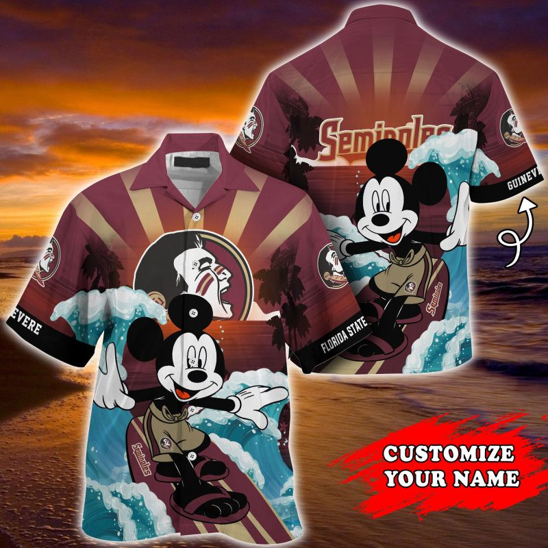 Florida State Seminoles NCAA Summer Customized Hawaiian Shirt