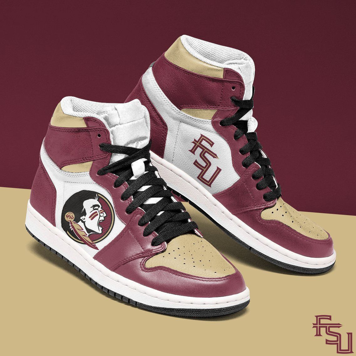 Florida State Seminoles NCAA Team Sneakers Gift For Fans High Top Air Jordan Sneaker, Air Jordan Hightop