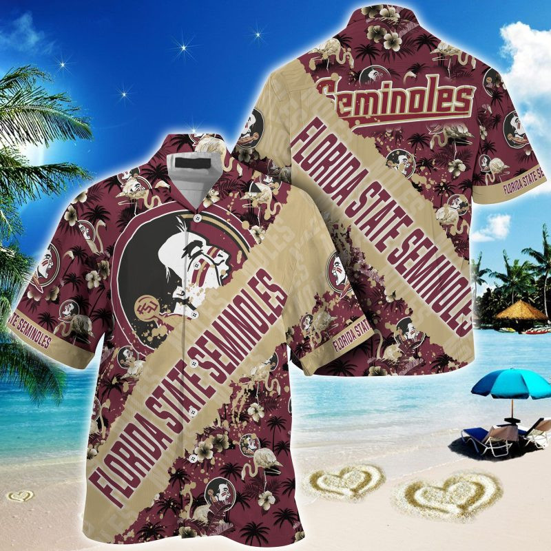 Florida State Seminoles NCAA Trending Summer – Hawaii Shirt For This Season – Gift For Sport Lovers With Tropical Patterns