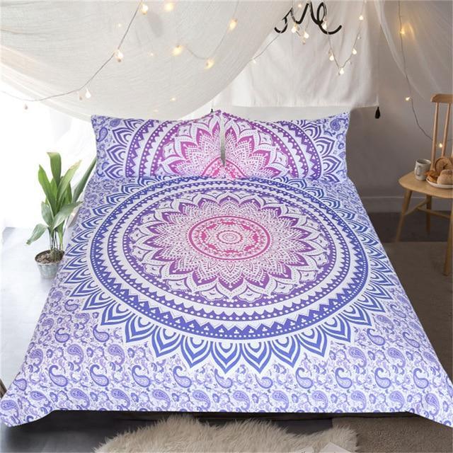 Flower Girls Floral 3D Customized Duvet Cover Bedding Set