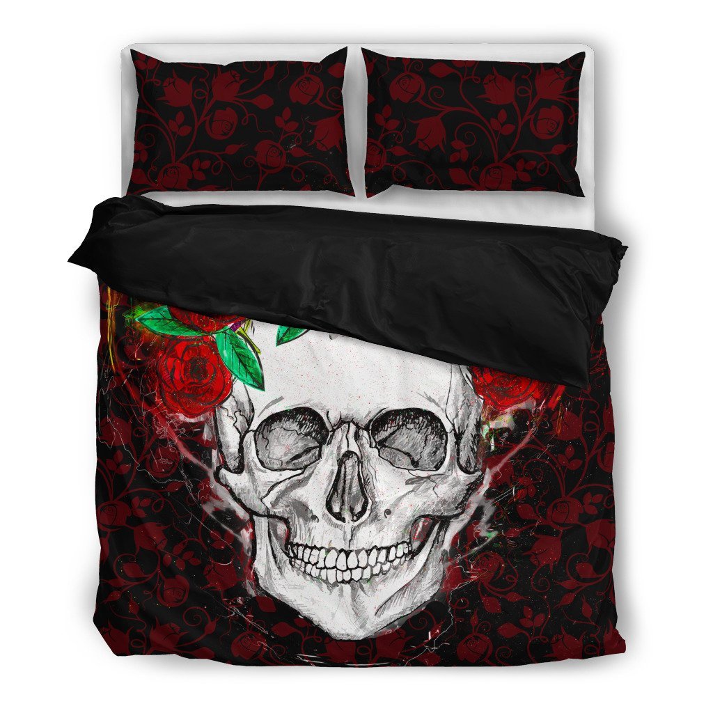 Flowerkull 3D Customized Duvet Cover Bedding Set