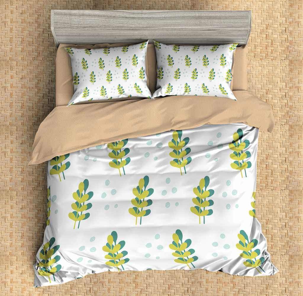 Flowers 3D Customized Duvet Cover Bedding Set