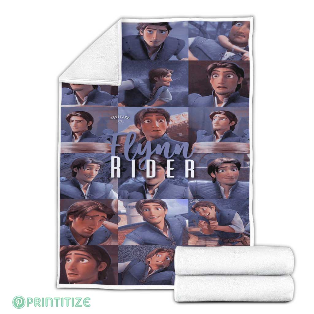 Flynn Rider Aesthetic Fleece Blanket