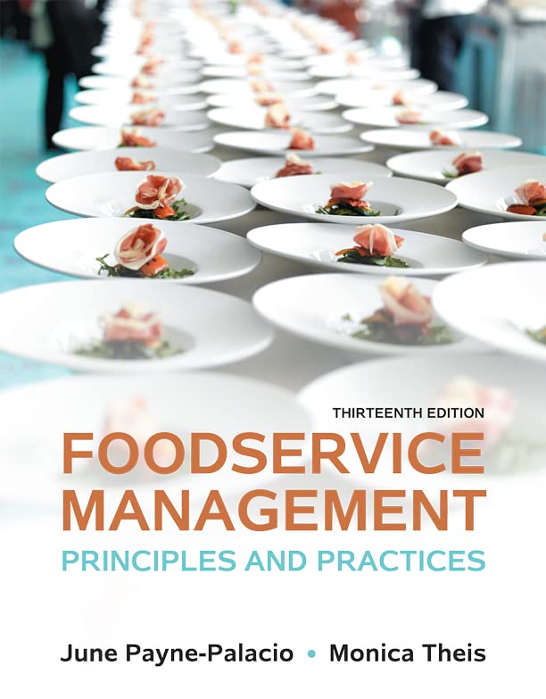 Foodservice Management: Principles and Practices (PDF/EPUB Version)