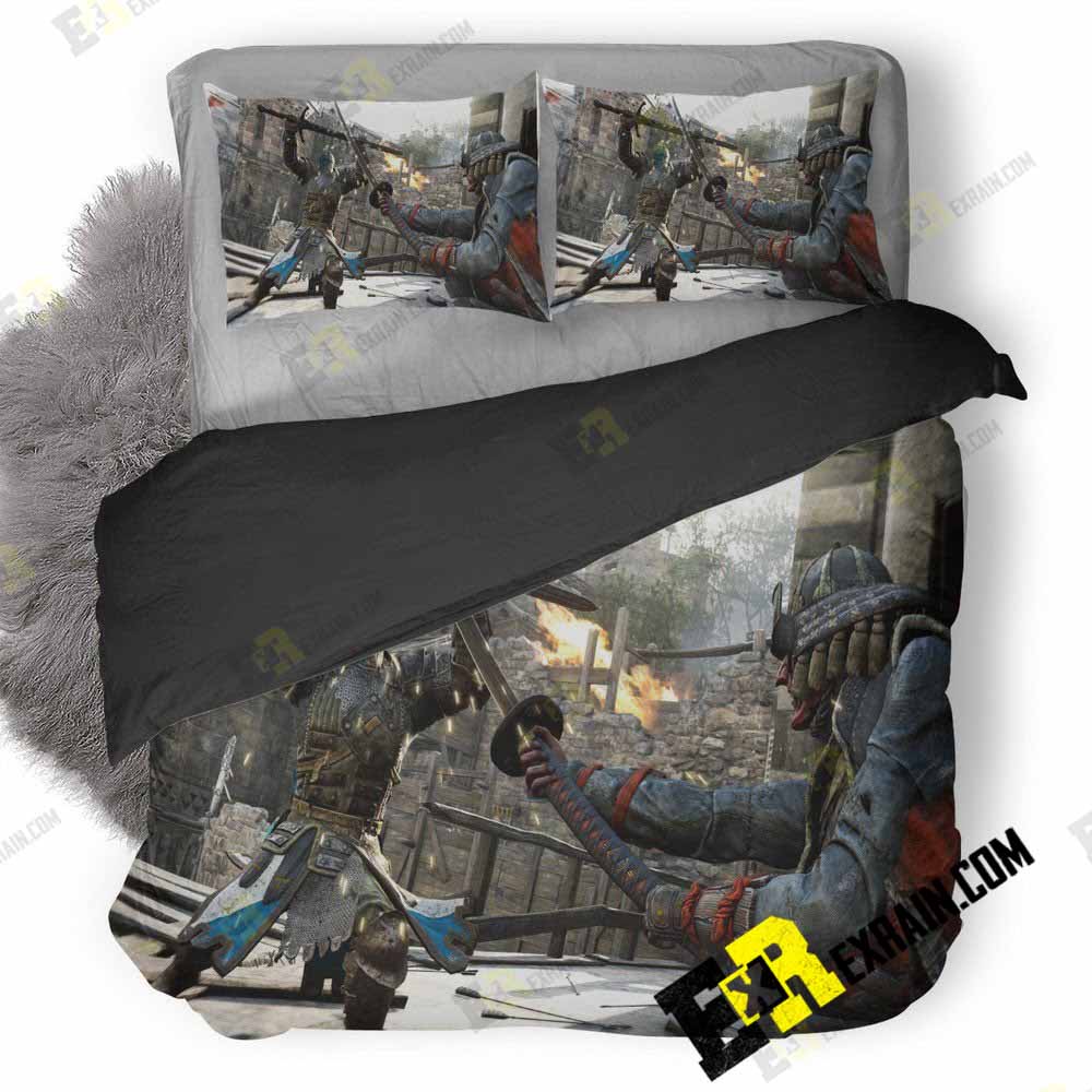 For Honor Knights Img 3D Customized Duvet Cover Bedding Set