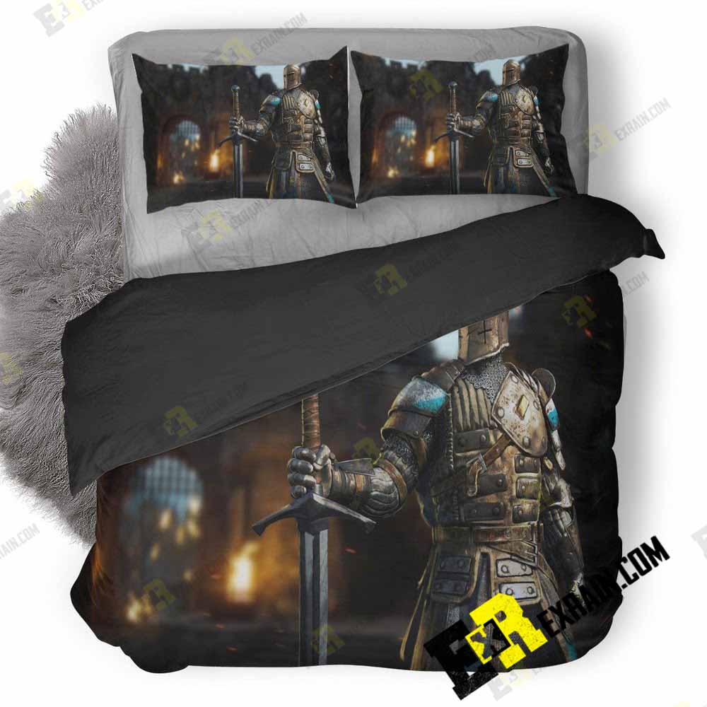 For Honor Warden Image 3D Customized Duvet Cover Bedding Set